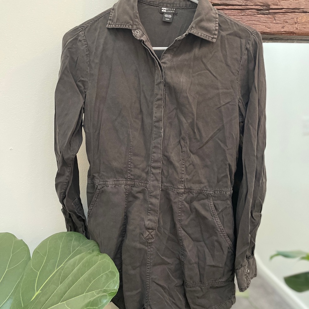 Billabong long sleeve romper